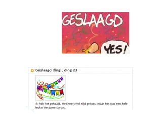 Blogs presentatie nov 2010