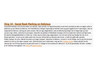 Blogs presentatie nov 2010