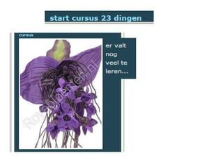 Blogs presentatie nov 2010