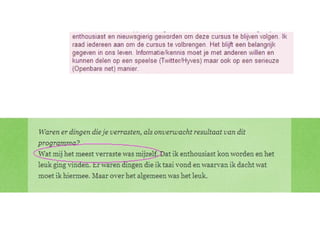 Blogs presentatie nov 2010