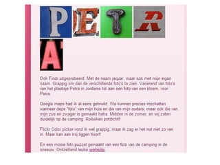 Blogs presentatie nov 2010