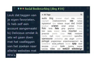 Blogs presentatie nov 2010