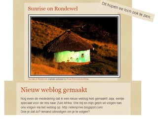 Blogs presentatie nov 2010