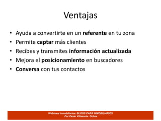 VentajasAyuda a convertirte en un referente en tu zonaPermite captar más clientes