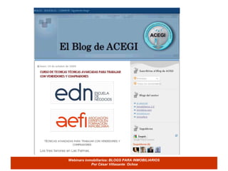 Editar entradas