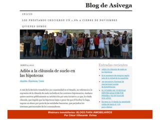 Ejemplos de Blogs