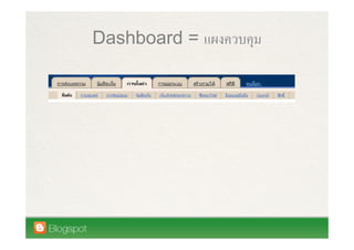 Dashboard =
 