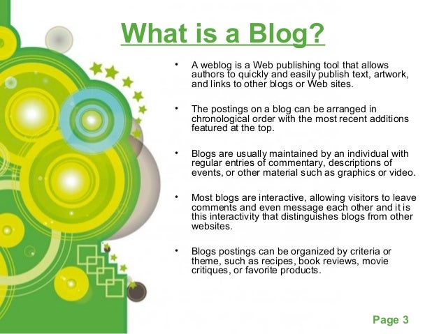 blogs-ppt
