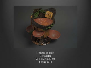 Thneed of Italy
Terracotta
25.5 x 27 x 29 cm
Spring 2014
 