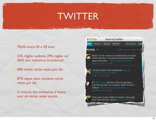 Aula Unisinos PP: blogs, twitter, PP