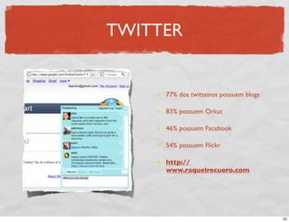 Aula Unisinos PP: blogs, twitter, PP