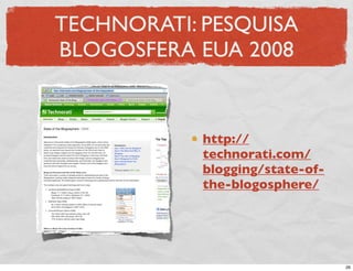 Aula Unisinos PP: blogs, twitter, PP