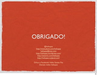 Aula Unisinos PP: blogs, twitter, PP