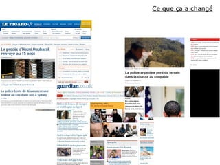 Ce que ça a changé 