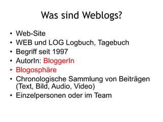 Blogs webinar 2012