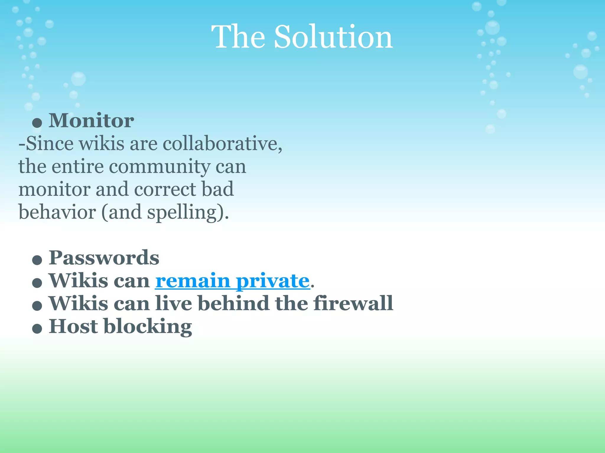 Blogs&Wikis
