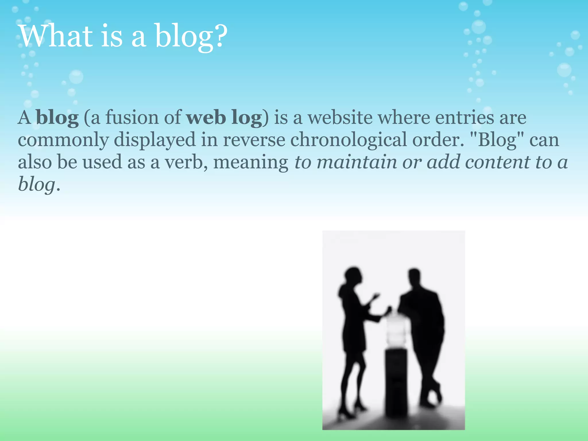 Blogs&Wikis