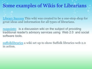 Blogs&Wikis