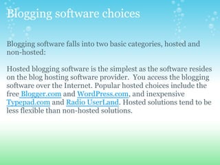 Blogs&Wikis