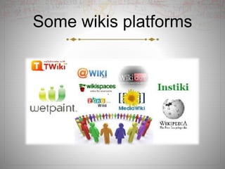 Some wikis platforms
 