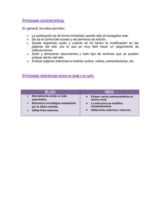 Blogs y wikis investigación