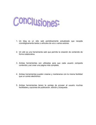 Blogs y wikis investigación