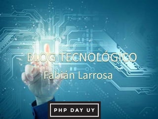 Blog tecnologico