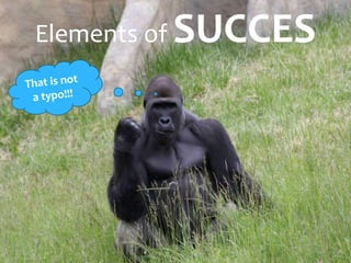Elements of SUCCES
 