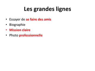 Parler avec le président doit être possible