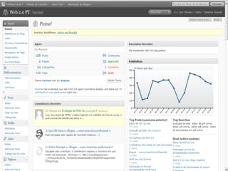 Funcionalidades
Lino OliveiraAplicações e Práticas Web 2.0 na Biblioteca Escolar - PGGBE
18
 