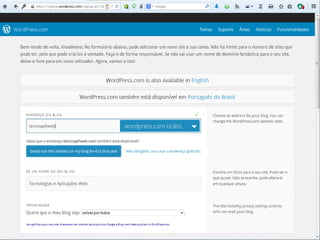 Lino OliveiraTecnologias e Aplicações Web - TSIW
32
 