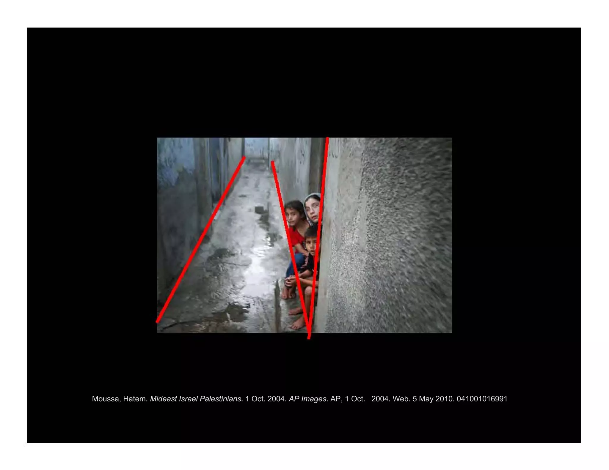 Moussa, Hatem. Mideast Israel Palestinians. 1 Oct. 2004. AP Images. AP, 1 Oct. 2004. Web. 5 May 2010. 041001016991
 