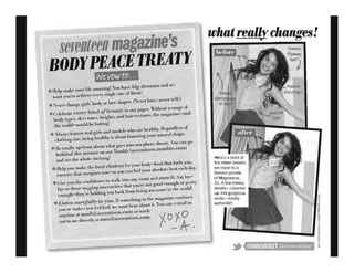 serenteen magazine's
BODYPEACE TREATY
INC VOW fO ...
ell,.lp 11.1!.." ~OIlr IiI,' :IlII;l/i II~~ 'I HL h;I" ,.iltdrrQ.JIUI ,Iud w"
,,1111 ouln ,whi,'" ",,'n ~ill"k 11111' ,,1' 1111'111:. . <
• " ,'r ,.l...II;.!' ;;:irl,; Inul~ Ill" 1.II"1'.h.II"·~· 1,',,'r hal ,'. Il!" t' r I ill. )
. , ., .,.I.r.•l,' .."-',.,.11;..4'1 uj'bt-""I." ill 11m l'a~" +'"  ithlllli ;1 rall~l' III
I" 'll~ I~ I',.~.... in Imw~. Iwij!hl " ,l1ull wir l."..llLn'·, 11 w ma;.!m~iII' -- allli
lilt' ""rld-""Id ... hurill;!:
• Ia- ,'atuJ'I' n...! .tid- ;l1l!llIl()rll'l~ ,dlfl an' Iwallin. n'·"<.Jnli,··· lit. ~ . ~
d,,'hirq! ,;i1.t'.llI'ill!-! ILO"<.tlth~ i. ;,Iu)ul hOIl"lill;': ~lIur lIalllr.Ii ~h.IP'··
• B.' ()t... l1~ IIp-rrlllll :III.UI ,h,ll ;':00" ililo 011r 1'",,10 ·u",-. YOIL ('an!!()
11fIhrnd ,Ir..Krtu'.II fill oil r TulU Itlr 1IIf'IT"'t"eA.ullllblr.("OJI't
.111,1 .,',' tlw 1. Ill,l" .1...1,,111;'::
• ' kill ~"11 111.,1,.(' till' rw.¥t *"'""H.l"..~'HIr 1" "l~-f,,, ,.1 llwl flwl..~(Ill.
""I...i~,' I.h.,1 '-'I",q;:izl" ~1I11-'U Y"lI 1'(111 1'••,. ~"ILI' ah~"IIlI,·I"'-1 "~lI'h oI.~.
• t;h,' )"U 1111' '·"llfi,h·lI...· I"  ,tl I,. ililo ,111~ nU111I ;11111 n'~ II. ~'I' ,,_.
,','1,. LIt"" lI;I,,~ill!! ill,,·,·urili,·olil;.1 ,,)Ill"· lUll ",,,ItI "U"11"1t ur jM'd • ... , • I:" .... ..
,'11011" II_ It",',... 1,,101i11!! "II 1;...I,. from Iwi1I:.! ;1'' . '''1111'' i II  I... 11" .rI,I~r · . . -
• U ..tr.n ~,..U,. ,,,~u. If o'lltll'tltill!! ill ,10' 1II;t' ''iIl.illl' ... 111["11
0
" 0
.,'. . , ....
)"" or 11I"l..('~ ,,,11 rl'(" ba.l. ,,,. .11111"'''1" ~J)I)1I1 il. '1011 ,·0111 ''-lIlailu
o
JIl~liull' <II ....,.iJ@.,.....:ntlN"n.t'(Nf. or ro'~I'·1
whatreallychanges!
Here's a pack al
the minor ~8k$
we mecM-!G a
fastmn piclure
at MiJBtllMeM,
21. A few mesSy
datSlls-cklilnlHi
up. Her gorpous
~totall'l
auttlenUc!
 
