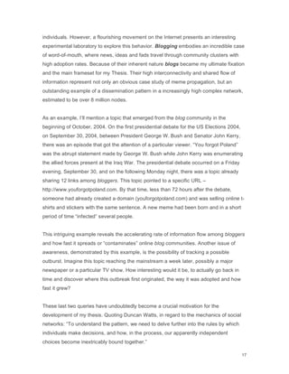 Blogviz Thesis by Manuel Lima