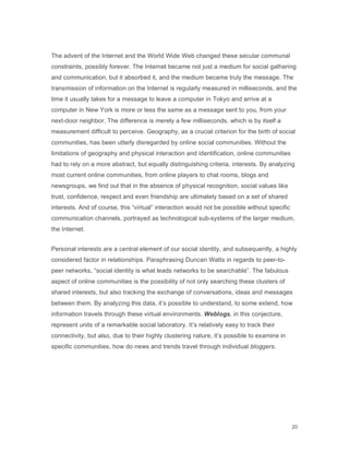 Blogviz Thesis by Manuel Lima