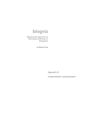 Blogviz Thesis by Manuel Lima
