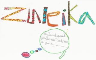 Zuleika's Blog Welcome