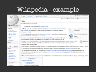 Wikipedia - example 