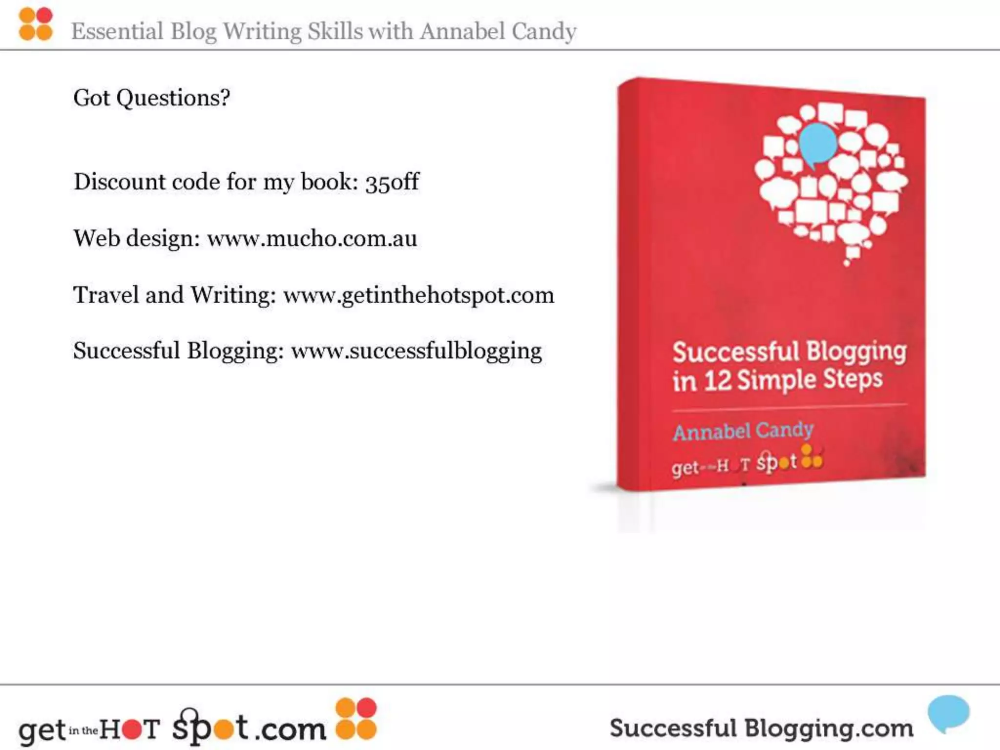 Blog writing skills