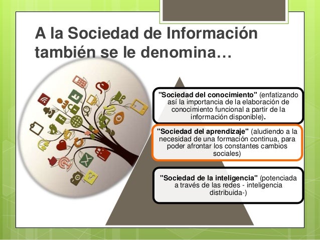 LA SOCIEDAD DE LA INFORMATICA