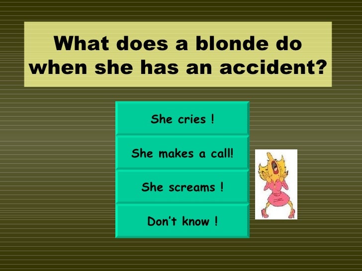 Blonde Accident 76