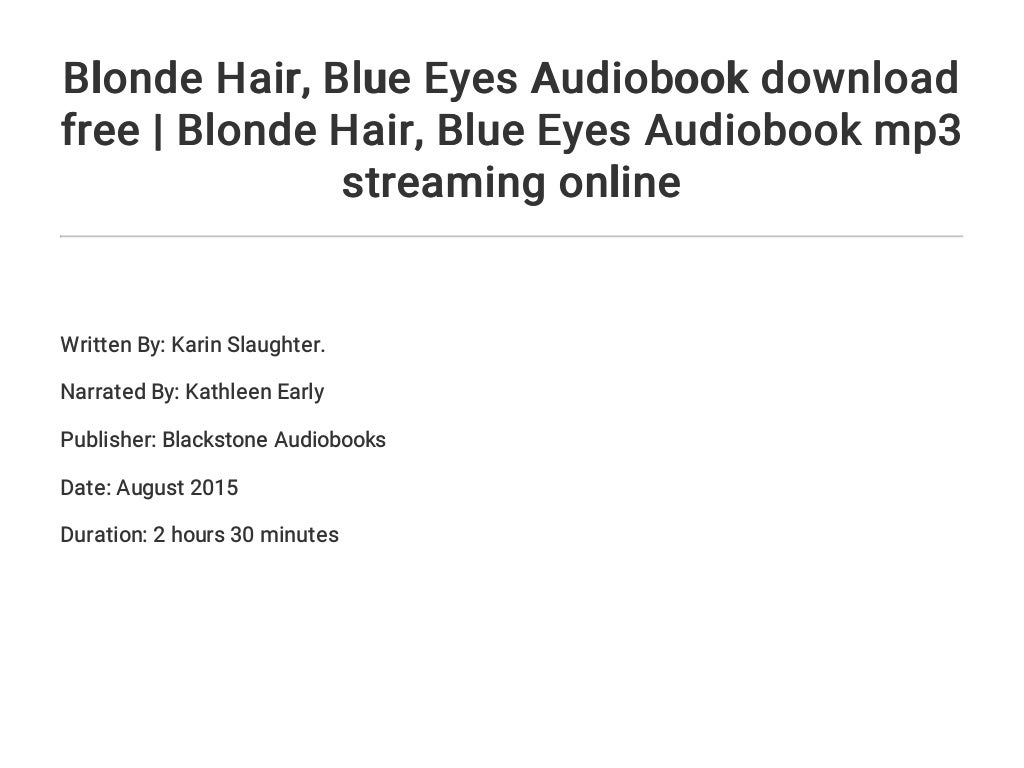 1. "Blonde Hair Blue Eyes" by Van Morrison - wide 3