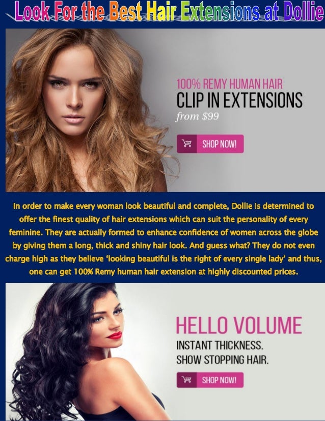 Blonde Hair Extensions