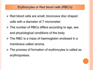 Blood PPT | PPTX