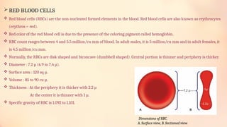 BLOOD PHYSIOLOGY AND BLOOD DISORDERS.... | PPTX