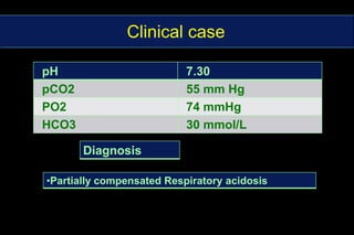 Determining the Metabolic componentRULE10 mmol/L variance from the normal buffer base represents  a pH change of approximately 0.15 units.