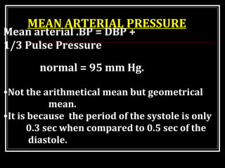 Mean Arterial Pressure Definition Blood Pressure