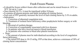 BLOOD COMPONENTS AND BLOOD TRANSFUSION. .pptx