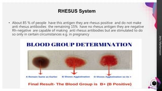 Blood analysis | PPTX