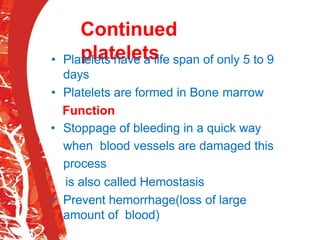 Types of blood cells ,plasma ,its anatomy | PPT